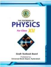 Physics Class 12 Sindh Board English Medium 2025–26 Edition Book Cover