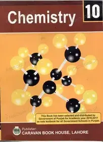 10th Class Chemistry Book PDF 2025 English Medium Punjab Board new edition textbook cover